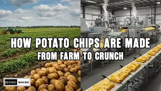 How Potato Chips Are Made | Inside the Factory Process from Farm to Crunch