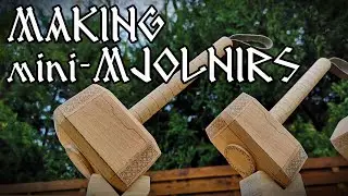 Making Mini-Mjolnirs  - Thor's Hammer 🔨⚡️