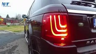 KITT Tuning brings you the new Glohh Sequential Range Rover Sport Tail Lights by KiTT Tuning