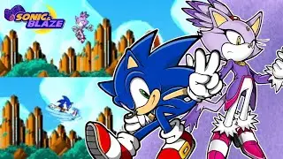 Sonic Fan Games - Sonic & Blaze (SAGE 2023)