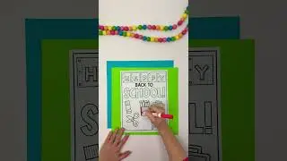 Happy back to school coloring pages for kids #backtoschool #coloringpages #kidscoloringpages #school