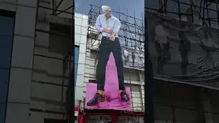Hero #GopiChand Cutout at Sandya Theatre | #pakkacommercial movie