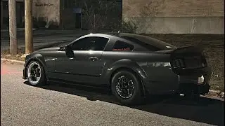 Построенный Mustang был отремонтирован!!