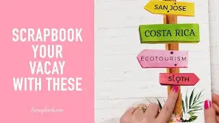 The Paper to Document Your Next Vacation! | Scrapbook Customs