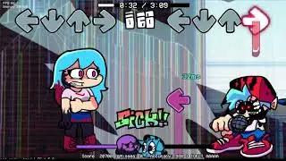 Secret Code, but opponent drain my health (FNF Corruption VS Sky Remastered)