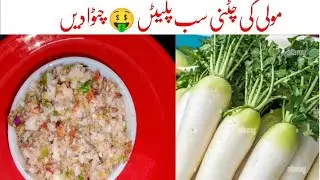 Moli Ki Chutney Recipe By Anila Cooking Home || Chutney Ki Recipe