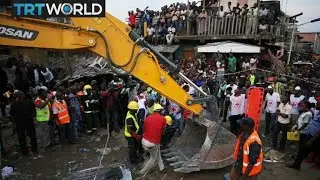 Nigeria Building Collapse: Building housing school collapses in Lagos
