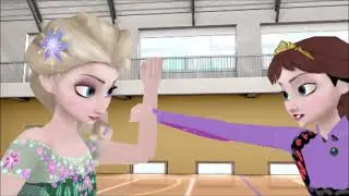 MMD Fight(Defender The Return) Elsa Frozen Fever Vs Queen Iduna & Anna Frozen Fever