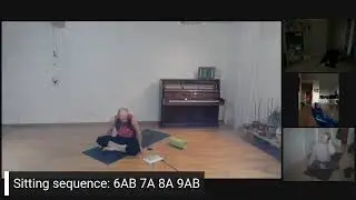 Halfvinyasa (6AB 7A 8A 9AB) + Nullvinyasa (30 min)