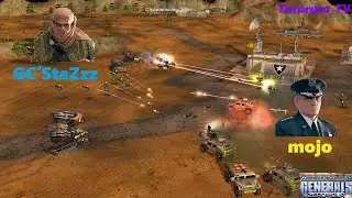 Яд против воздуха - StaZzz vs mojo - Command & Conquer: Generals - Zero Hour \ генералы Зеро Хоур