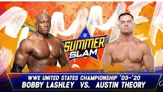 Bobby Lashely VS Austin Full Match - SummerSlam 2022 - WWE 2K22