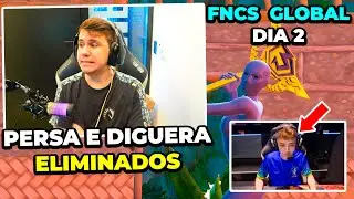 GUERREIROS! MELHORES MOMENTOS da FNCS GLOBAL DIA 2 pela LIVE do PULGA!