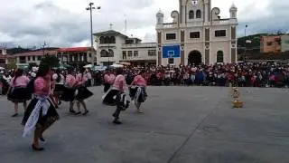 Baile de las Platilleras del Barrio Santa Teresita  Tarqui  Azuay  Ecuador.