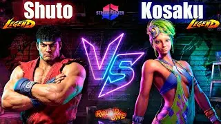 SF6 ▰ Shuto (RYU) vs Kosaku (ELENA) ▰ High Level Gameplay