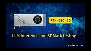 RTX 4090 48G DUAL TEST: Deepseek 70B，32B，14B AI Model vs. 3DMark Time Spy Extreme