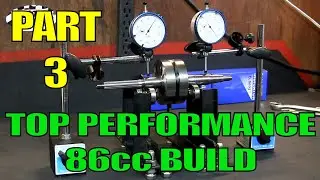 TPR 86cc Build : Part 3 : Crank Check & Case Machining