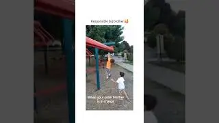 Responsible big brother #ytshorts #funny #foryou #grats