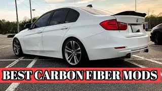 INSTALLING CARBON FIBER PARTS FOR MY BMW F30!