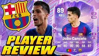 He FEELS INSANE GOING FORWARD&hellip; ⚡🔥 89 Fantasy Cancelo SBC Review! 89 Cancelo Player Review!