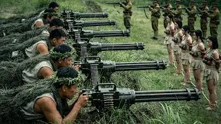 日軍槍決女俘虜，頂級狙擊手埋伏草叢，瞬間秒殺800日軍！⚔️ 抗戰 | Kung Fu