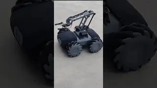 Mecanum Wheel Robot Car Watch the full Diy video and make one for you #shorts