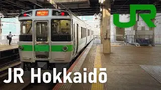 [4K] 🇯🇵 JR Хоккайдо на станции Саппоро