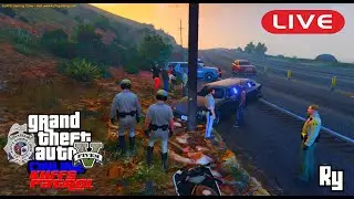 LIVE: GTA 5 FiveM Kuffs Police Roleplay (Partners on Harley Davidsons)