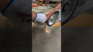 Belt grinder #machine #polisher