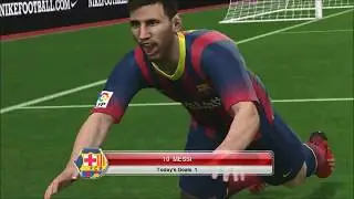 Pro Evolution Soccer 2014 Gameplay Barcelona vs Madrid HD
