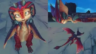 Smolder death animation & sound - League of Legends (Kemoryona ケモリョナ)