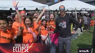 Thousands flock to downtown Toledo for once-in-a-lifetime eclipse viewing | WTOL 11 Team Coverage