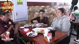 CHOCOLATADA Y SORTEO DE CANASTAS NAVIDEÑAS CHICHARRONERIA LA HUANTINITA EN ATE VITARTE