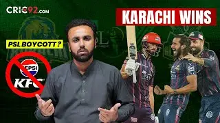Karachi&rsquo;s Outstanding Win | Is the PSL Boycott Justified? | Karachi VS Quetta | PSL 2025 | Vlog 228