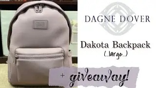 Dagne Dover Dakota Backpack (large) | Review & Packing Video | + Giveaway!