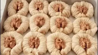EL AÇMASI BAKLAVA ‼️ BÜLBÜL YUVASI DIŞI ÇITIR İÇİ YUMUŞACIK #baklavatarifi #znrmutfak