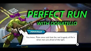 Donnie's Strategic Perfect Run (War Staff + All Portals) | TMNT: Splintered Fate