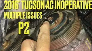 Hyundai Tucson Clutchless AC не работает (часть 2)