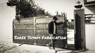 Heavy Duty MS Sliding Gate Installation | Strong & Smooth Sliding Door | Fabrication Work | Karan 