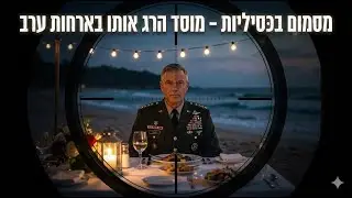 כך חיסל מוסד את הגנרל במהלך ארוחת ערב על חוף הים