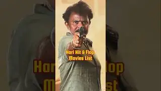 Hari Director Hit Flop Movie List #trending #trendingshorts #shorts #shortsfeed #reels #CCU462
