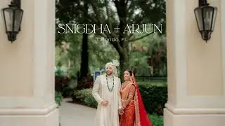 South Asian Wedding Teaser 2025 - Snigdha & Arjun's Wedding in Orlando, Florida