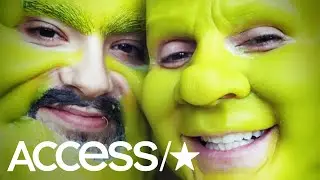 Heidi Klum & Boyfriend Tom Kaulitz Transform Into Shrek & Princess Fiona For Halloween | Access