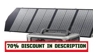 #ALLPOWERS R600 Portable Powerstation with Solarpanel (Optional)，299Wh 600W LiFePO4 Battery for H