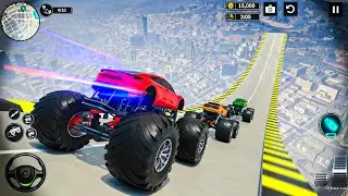🛑 Super Car Mega Ramp Stunt  Jump Challenge