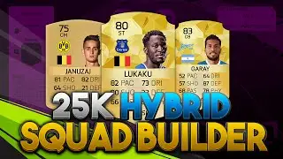 FIFA 16 Ultimate Team Cheap 25k Hybrid Squad Builder | BPL + Bundesliga + Russian League