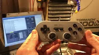 GamePendant - A USB SNES Controller Pendant for Tormach CNC Mills 440 770M 770MX 1100M 1100MX