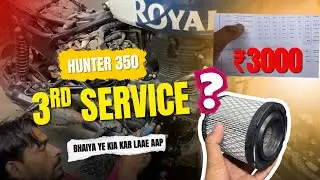 Hunter 350 Third Service | Full Service Review & Maintenance Tips