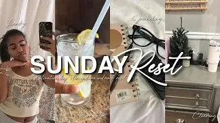 EXTREME SUNDAY RESET deep cleaning, journaling, decluttering, motivation + more| Vlogmas day 9
