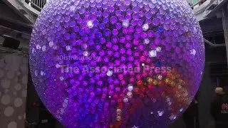 Times Square’s New Year’s Eve Ball gets a fresh crystal upgrade