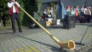 Schw&ouml;rbetze Kerwa 2008 - Alphornsolo